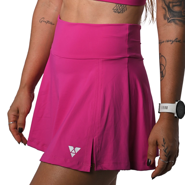 Short Saia Fresh-PINK E PRATA