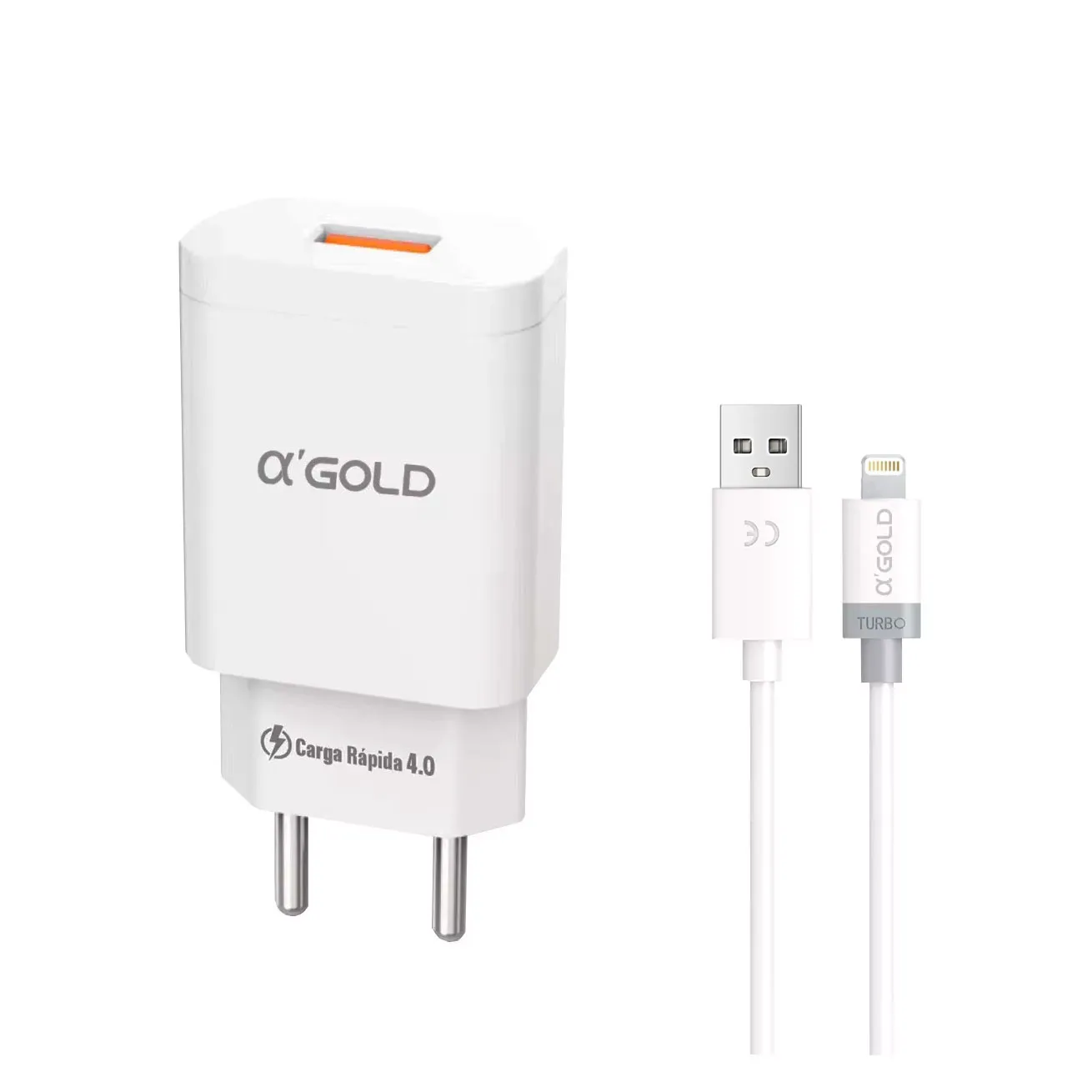 Fonte Carregador Turbo 30w Ios iPhone Lightning