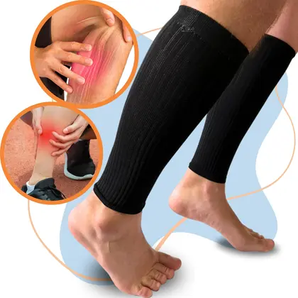 Canelito Alta Compressão Suporte Canela E Panturrilha - Ergo Premium